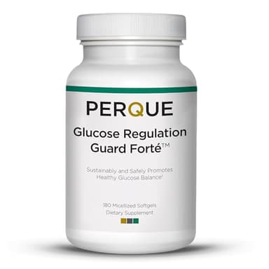 Perque Glucose Regulation Guard Forte - 180 Softgels by Perque