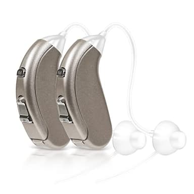 Britzgo Dual Package of 702 Hearing Amplifier - Aids with Hearing Activity - Made in America with a Newly Designed Digital Chip and Speaker - Time to Upgrade