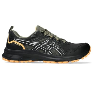 ASICS Men's Trail Scout 3 Running Shoe, 13, Black/White