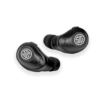 AXIL x SIG SAUER XCOR PRO Ear Buds - Hearing Enhancement & Protection - Dust & Water Resistant - Shooting Noise Reduction Bluetooth Earbuds with Touch Control - 27-29 dB SNR/21-23 dB NRR