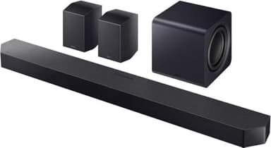 SAMSUNG Soundbar HW-Q990F/ZF 2025 - Dolby Atmos Wireless, Q-Symphony, 11.1.4 Channels, SpaceFit Sound Pro and Compatible with Voice Assistants