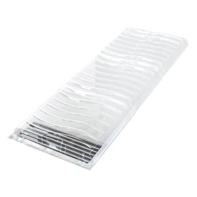 DGQ Magnetic Air Vent Extender Fit for Floor Register Up to 12" Wide, Adjustable Unbreakable Air Deflector AC Vent Extends up to 32" Long for Under Furniture (1)