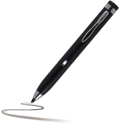Broonel Black Fine Point Digital Active Stylus Pen - Compatible with Dell Latitude 7390 2-in-1 13.3" Touchscreen Laptop