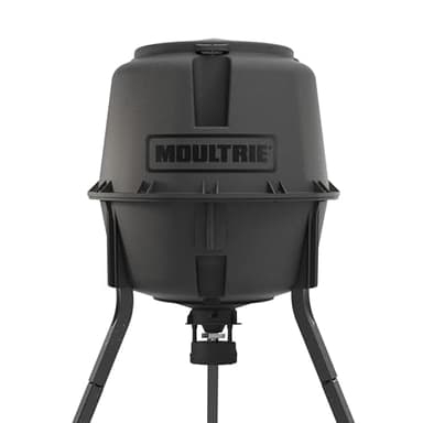 Moultrie Deer Feeder Standard - 200 lb. Programmable Game Feeder - Remote-Controlled Wildlife Feeder - Moultrie App Compatible