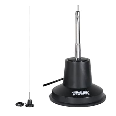 Tram 3500 3,500-Watt 26 MHz to 30 MHz Heavy-Duty Trucker CB Magnet Antenna Kit