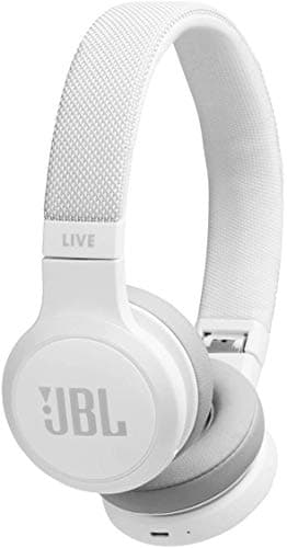 JBL LIVE 400BT, On-Ear Wireless Headphones, White