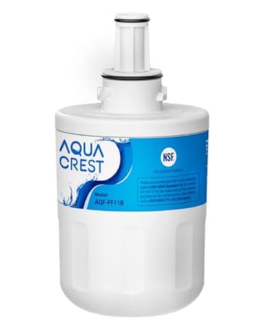 AQUA CREST DA29-00003G Refrigerator Water Filter, Replacement for Samsung DA29-00003G, DA29-00003B, DA29-00003A, Aqua-Pure Plus, HAFCU1, RFG237AARS, FMS-1, RS22HDHPNSR, RSG257AARS, WSS-1 (1 Pack)