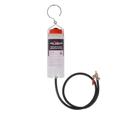 Porotmotor Motorcycle Auxiliary Fuel Tank (500ml with Vent) Gas Tank for Small Engine Work and Carburetor Tuning