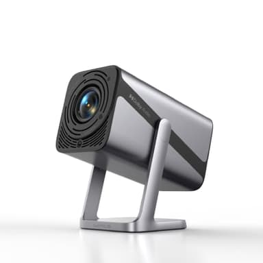 [Netflix-Licensed & 4K Support & Auto Focus]- Smart Projector with WiFi 6 and 2-Way Bluetooth, Dolby Audio/ Auto Keystone/Zoom,360°Adjustable Stand, iWIMIUS Mini Portable Outdoor Proyector w/ HDMI ARC