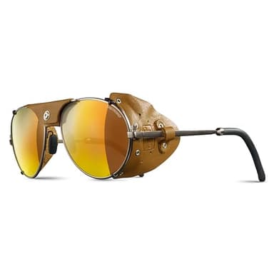 Julbo Cham Heritage Sunglasses - Copper / Tobacco Frame - Yellow Lens (Spectron 3)