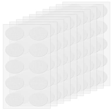 700PCS Earring Stickers for Heavy Earrings, Sticky Invisible Earlobe Support Patches for Earrings, Clear Waterproof Ear Lobe Support Patches for Torn or Stretched Earlobes