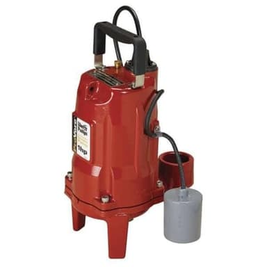 Liberty Pumps PRG101A ProVore PRG Series Automatic Residential Grinder Pump, 1 HP, 115-volt, Red, one-size