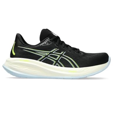 ASICS Men's Gel-Cumulus 26 Running Shoes, 10.5, Black/Safety Yellow