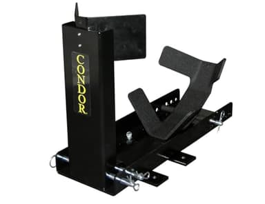 Condor Motorcycle Trailer-Only Chock/Simple Chock for Wheel Chock or Trailer Stand (SC-2000)