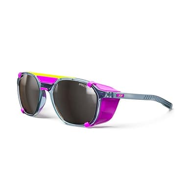Julbo Slack Cover Mountain Sunglasses - Blue Frame - Lens (Spectron 4)