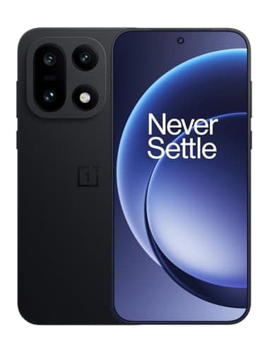 OnePlus 15, 12GB RAM + 256GB Storage, Dual-SIM, Unlocked Android Smartphone, Snapdragon 8 Elite Gen 5, 7300mAh Battery, Infinite Black