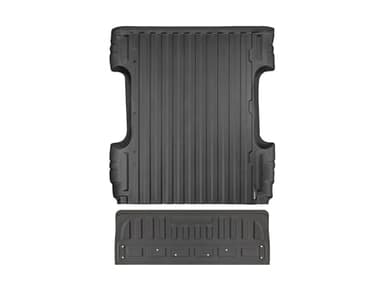 WeatherTech TechLiner Truck Bed Liner for Silverado 1500, Sierra 1500 - Complete Set (Bed Liner and Tailgate Liner) (36905-3TG07), Black
