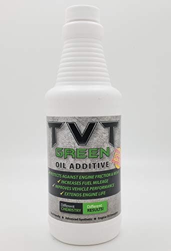 TVT GREEN Engine Oil Additive Anti-Friction MPG Supplement (16 ounce)