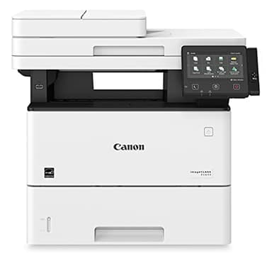 Canon imageCLASS D1650 - Monochrome Duplex Wireless Laser Printer, All-in-One With Scanner, Copier, Fax, Automatic Document Feeder, 3 Year Limited Warranty, 45 PPM, White