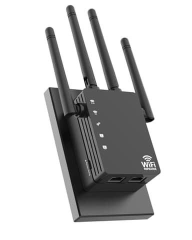 Dual Band 5GHz/2.4GHz WiFi Extender, WiFi Booster, WiFi Extender Signal Booster, Covers 12880 Sq.ft, Supports 105 Devices, Wireless Signal Booster for Home