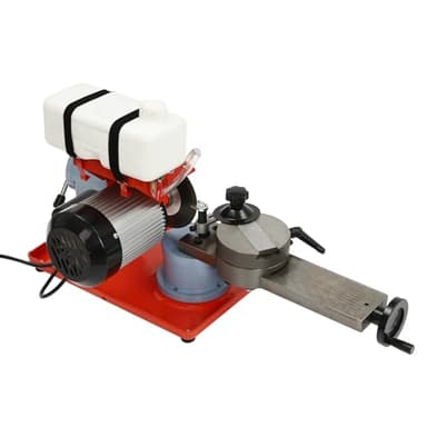 CRYBY Saw Blade Sharpener Machine, 370W Electric Circular Saw Blade Sharpening Machine Saw Blade Grinder Machine with Water Tank, 2850Rpm Angle Mill Grinding Machine for Carbide Tipped Saw Blade
