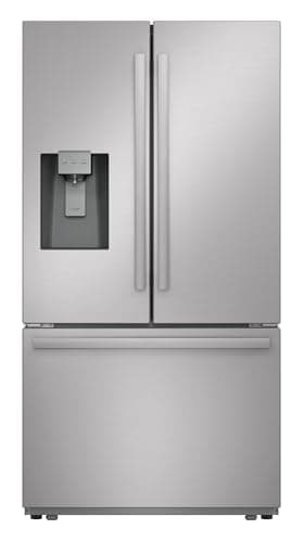 Sharp SJF2955KS 28.9 cu. ft., 3-door French Door Refrigerator, Ice/Water Dispenser, Advanced Cooling Plus System, Chill-Boost & Freezer-Boost, Automatic Dual Ice Maker Garage Ready, Stainless Steel