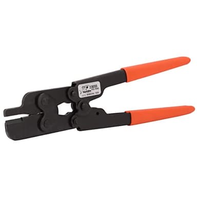 SharkBite PEX Crimp Ring Removal Tool, 1/2, 3/4 and 1 Inch Copper Crimp Rings, Orange Handles, Plumbing Fittings, 23055