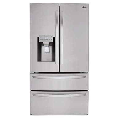 LG LMXS28626S 28 Cu. Ft. Stainless Steel 4-Door French Door Refrigerator