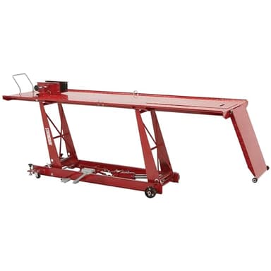 Strongway Steel Hydraulic Motorcycle Lift, 1100-Lb. Capacity, Model# ZD04101D-500