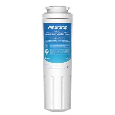 Waterdrop UKF8001 Refrigerator Water Filter 4, Replacement for Whirlpool® EDR4RXD1, EveryDrop® Filter 4, Maytag® UKF8001AXX-750, UKF8001AXX-200, 46-9006, Puriclean II, WF-UKF8001, WD-F07