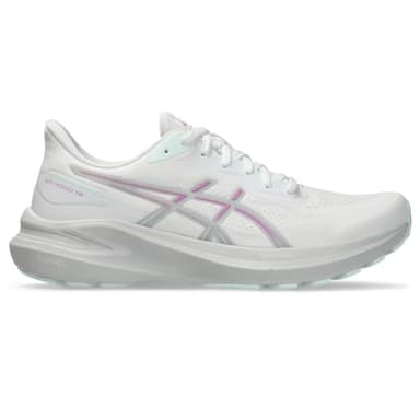 ASICS Women's GT-1000 13 Running Shoes, 9, White/Lavender Glow