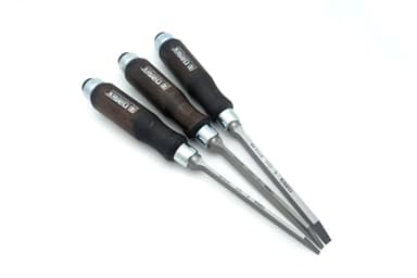 Narex 3 Piece Mortise Chisel Set (4, 5, 8mm)