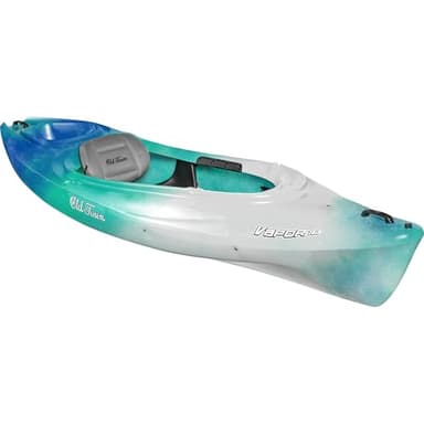 Old Town Vapor 10 Solo Sit-Inside Recreational Paddle Kayak, 10 ft, Horizon