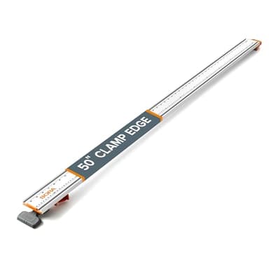 BORA 50” NGX Circular Saw Guide Rail, Clamp Edge for Circular Saws, Great for Straight Cross-Cutting Plywood Sheets and Routing Dados, 544050