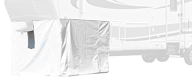 ADCO 3503 Storage Skirt for 5th Wheel RV Trailer, 296 Inch Length, Polar White