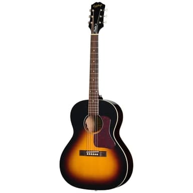 Epiphone Blues King Studio Parlor Acoustic Electric, Dark Burst with Bag