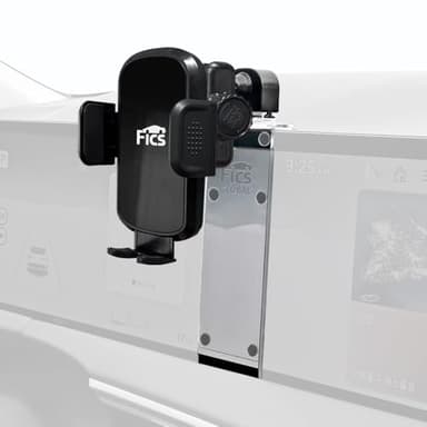 FICS Car Phone Holder for Genesis GV70 2026 Moder-Year – Custom-Fit Mount for Seamless Integration, Interior Accessories for Navigation, No Adhesive or Tools Required