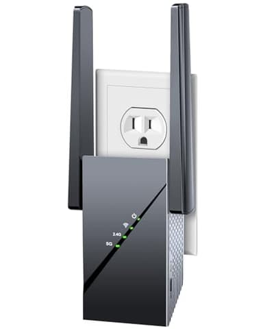 2025 Mesh WiFi 6 Extender Signal Booster for Home,Longest Range up to 20,000+sq ft, 3000Mbps Wireless Internet Repeater, Dual Band Signal Amplifier with Gigabit Ethernet Port, 10X Faster Access Point
