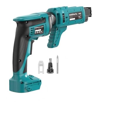 ONEMANA 20V MAX Brushless Cordless Drywall Screw Gun 4200RPM Auto-Feed Screwdriver with Depth Adjustment | Compatible with Collated Attachments & LED Light (Tool Only)