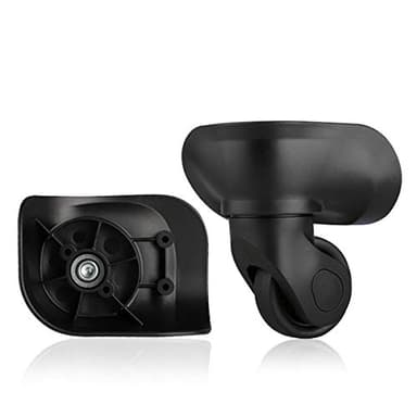 (Set of a Pair) 360 Degree Swivel LuggageMute Wheel Suitcase Replacement RepairWheels Parts Spinner (DiLong W160#)