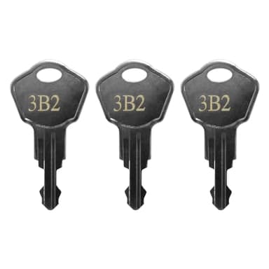 Sentry Safe Replacement Keys Model 1100-Codes 3B2 for Sentry Safe Key (Key 3B2)(3 Pcs)