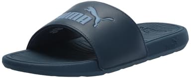 PUMA Men's Cool Cat 2.0 Slide Sandal, Dark Night-Deep Dive, 10