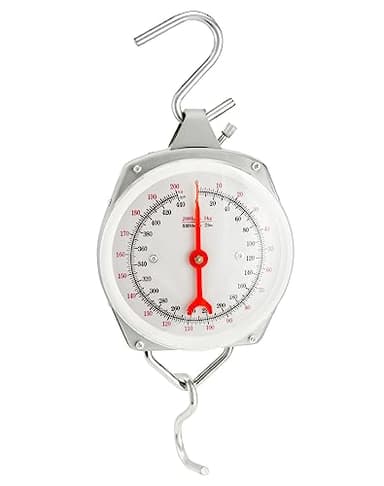 QWORK Precision Hanging Scale, 440lbs / 200kg Capacity, Dual Unit, Heavy Duty