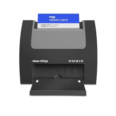 Ambir nScan 690gt-AS High-Speed Vertical Card Scanner for Windows PC and MAC