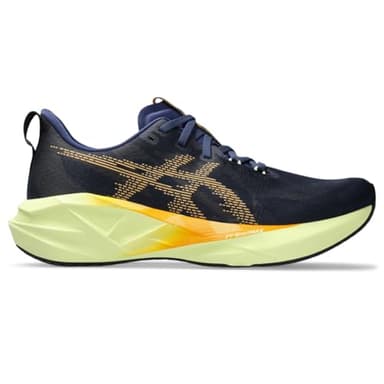ASICS Men's NOVABLAST 5 Running Shoes, 12, Indigo Blue/Amber