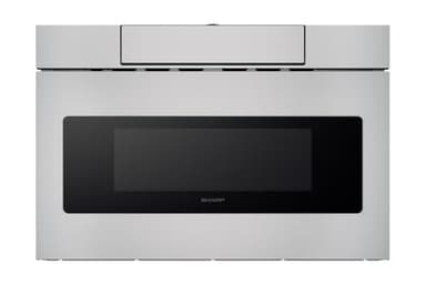 SHARP SMD2470ASY Microwave Drawer Oven, 24-inch, 1.2 Cubic Feet, 950 Watt, Concealed Control Panel with Digital LCD Display, Stainless Steel