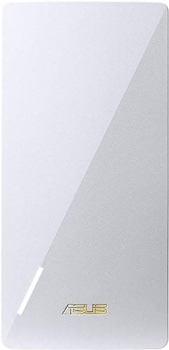 ASUS RP-AX58 AX3000 Dual Band WiFi 6 (802.11ax) Range Extender, AiMesh Extender for Seamless mesh WiFi; Works with Any WiFi Router