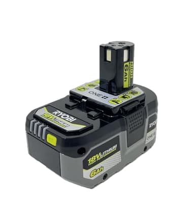 Ryobi P193 18 Volt 6.0 Ah ONE+ Lithium-Ion LITHIUM+ HP High Capacity Compact Battery