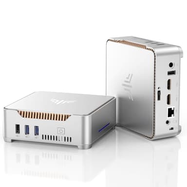 KAMRUI GK3PLUS Mini PC 16GB RAM 512GB SSD, 12th Gen Alder Lake-N95 (up to 3.4GHz) Mini Desktop Computer, Support Triple 4K Display, USB-C, WiFi, Bluetooth, Ethernet, for Business, Education, Home