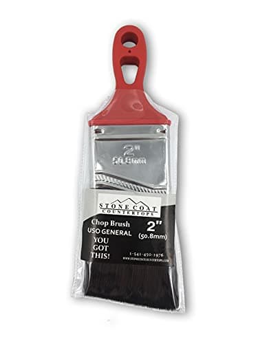 Stone Coat Countertops 2 Inch Chop Brush Kit - Precision Epoxy Resin Application Tool for Arts, Crafts & DIY Projects - Easy-Cleanup Bristles